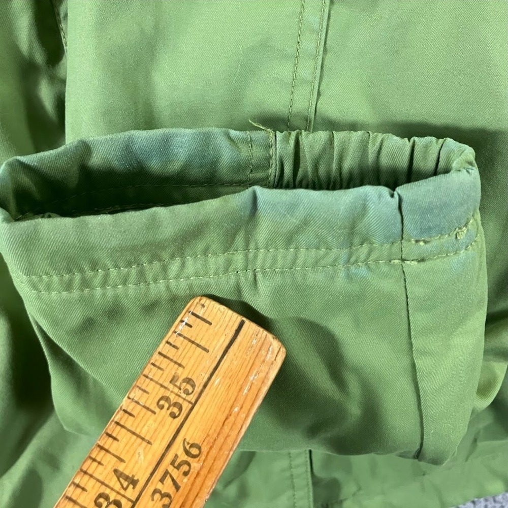 Eddie Bauer Womens Large Olive‎ Green Hooded Full Zip Utility Jacket - Picture 9 of 11